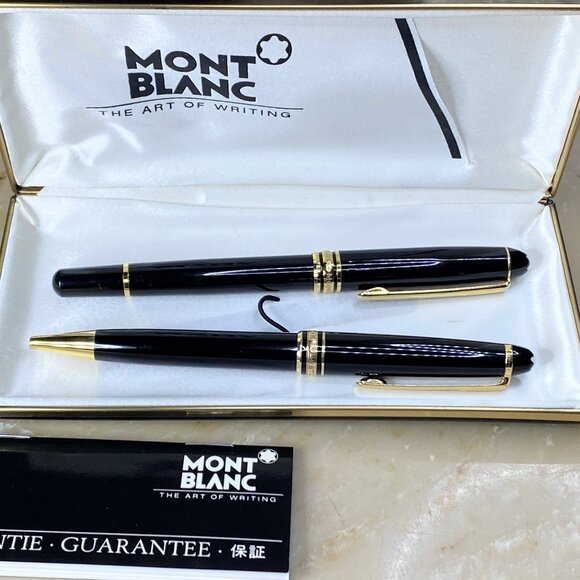 Montblanc Meisterstuck Fountain Ballpoint Pen Collection Lot of